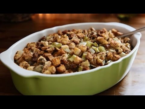 How to Make Sausage Oyster Stuffing | Stuffing Recipes | Allrecipes.com