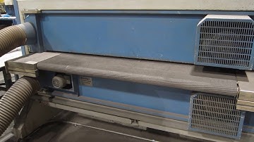 LISSMAC SBM-S 1500 59" Deburring & Edge Rounding Machine