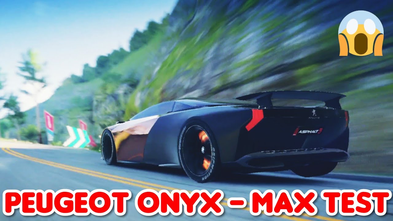 Asphalt 9 peugeot onyx