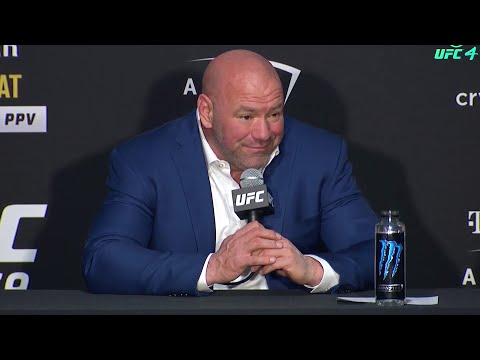 UFC 269: Dana White Post-Fight Reaction