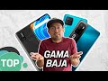 TOP GAMA BAJA: Mejores celulares del 2021