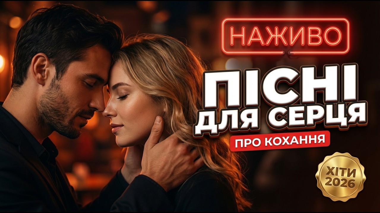 🔥 Кращі хіти про кохання українською — LIVE