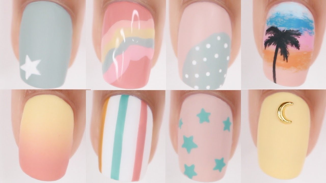 15 EASY nail ideas! | nail art compilation - YouTube