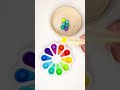 Why Is This So Relaxing?🙌 Color Sorting ASMR | Wooden Balls &amp; Rainbow PopIt #satisfying #asmr