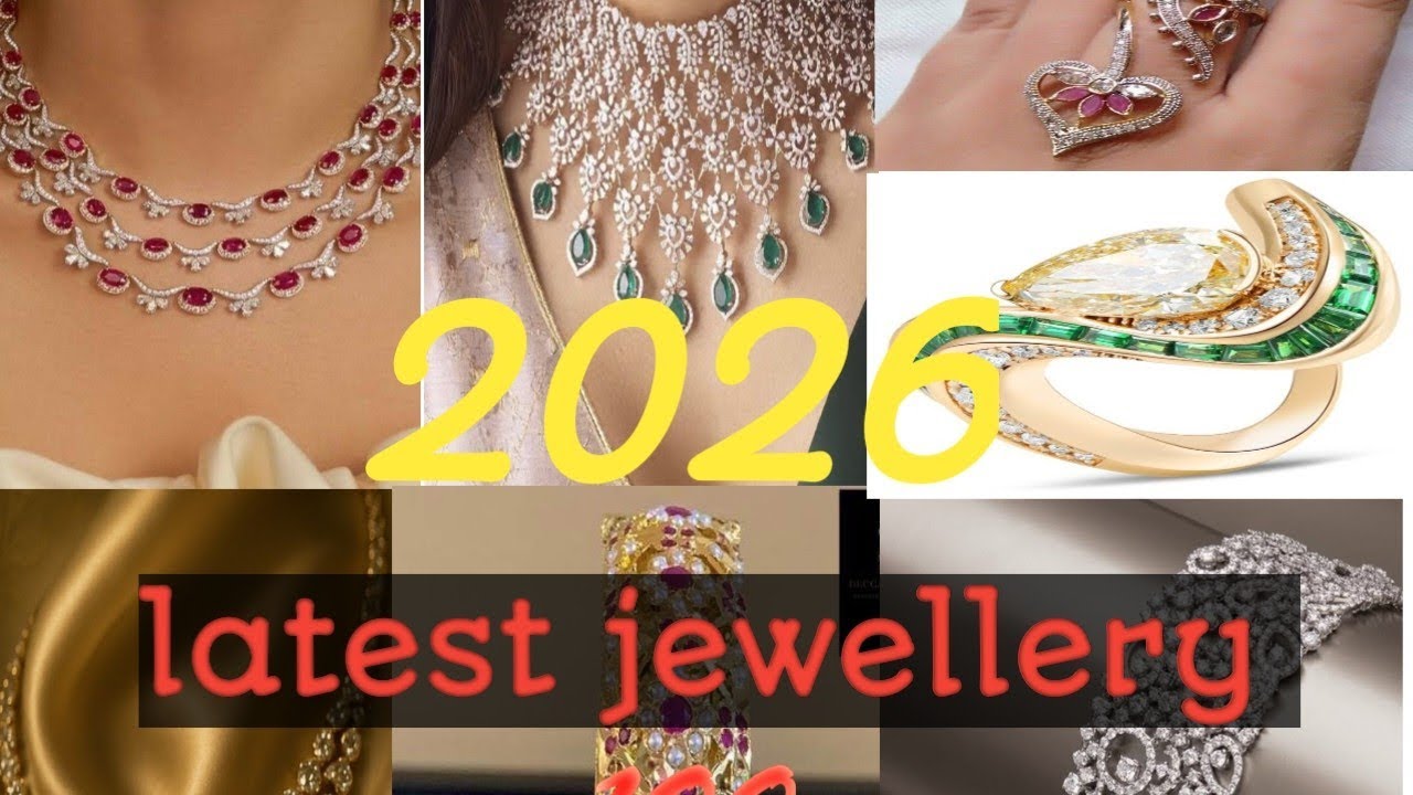 Gorgeous American diamond jewellery|| 2026 jewellery designs || Ruby stones jewellery