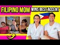 FILIPINO MOM proves Filipinos have the BEST ACCENT in the WORLD! Foreigners Reaction