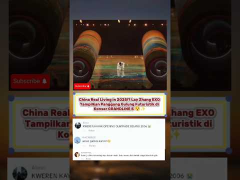 China Real Living In 2050 EXO S Lay Zhang Shows Futuristic Stage At GRANDLINE 5 Concert 