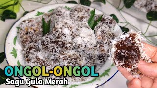 Cara Bikin Ongol-ongol  Sagu Gula Merah