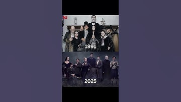 Thumbnail of The Addams Family in 1991 vs 2025 and somehow they’ve only gotten creepier 💀