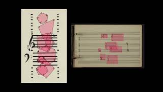 David Tudor & John Cage, Graph K of the Solo for Piano, 1958 | The Scores Project
