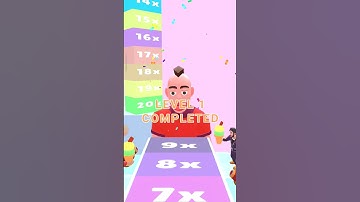 Ice Cream Stack Runner Game , Level 1 #3d games #shorts #youtube shorts #viral shorts #icecream