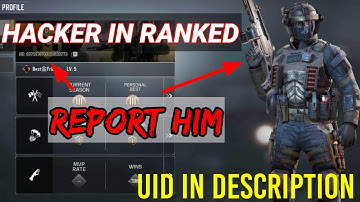 ONE MORE HACKER FOUND IN CODM | REPORT HIM | STOP HIM BEFORE HE RUIN THE GAME | UID IN DESCRIPTION
