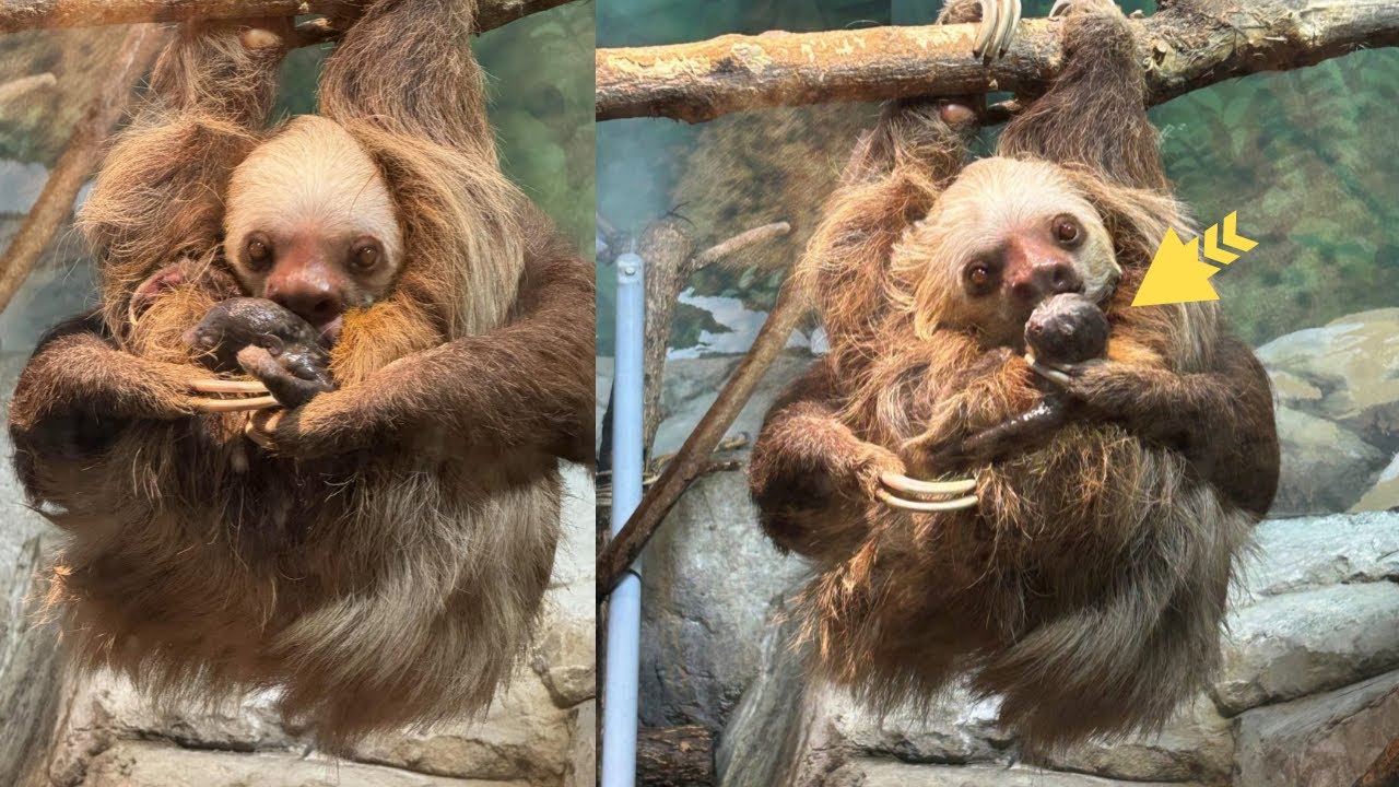 A Miracle at the Zoo: Watch This Baby Sloth’s Incredible Birth