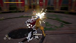 First fight of the day