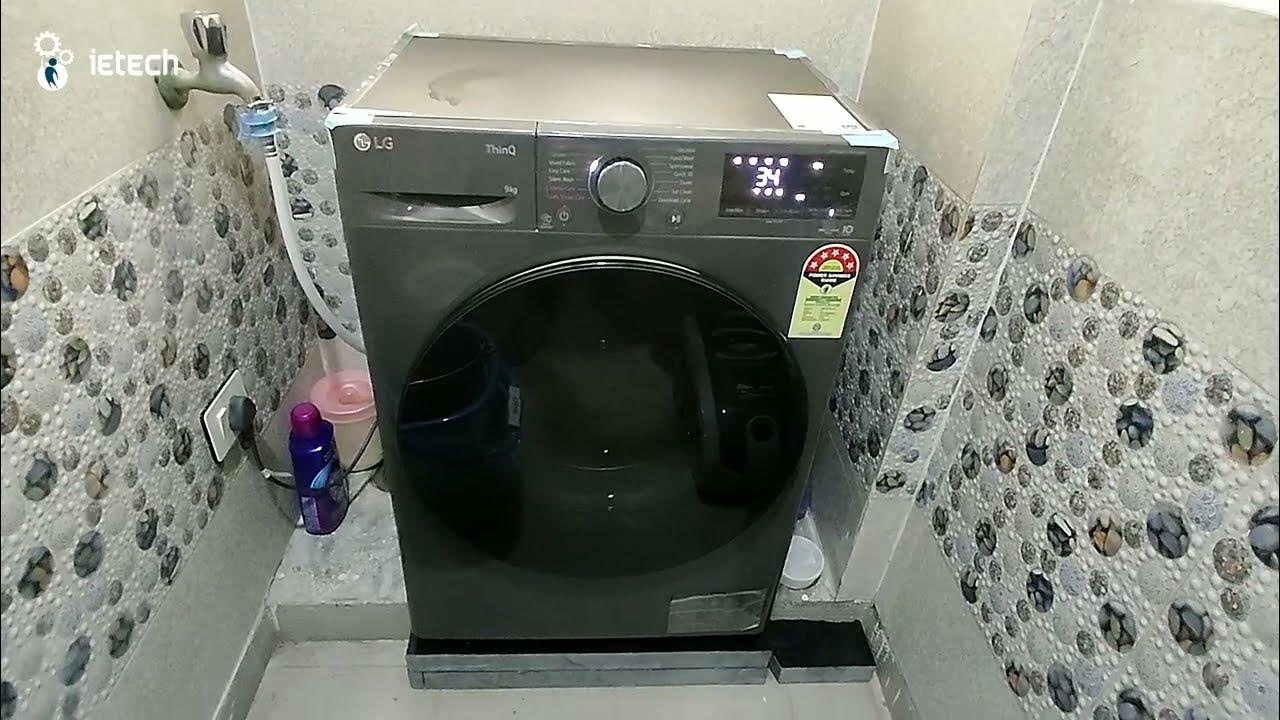 LG washing machine fully automatic demo 9KG AI DD WIFI THINQ Lg thinq