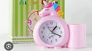 unicorn alarm clock 🌄🌌🛌🧘🏋️☕🍵
