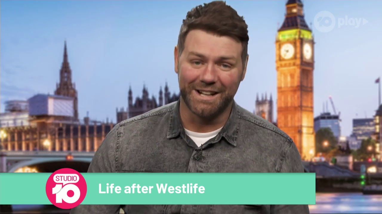 INTERVIEW : Brian McFadden Life After Westlife  Studio 10 14 March 2019