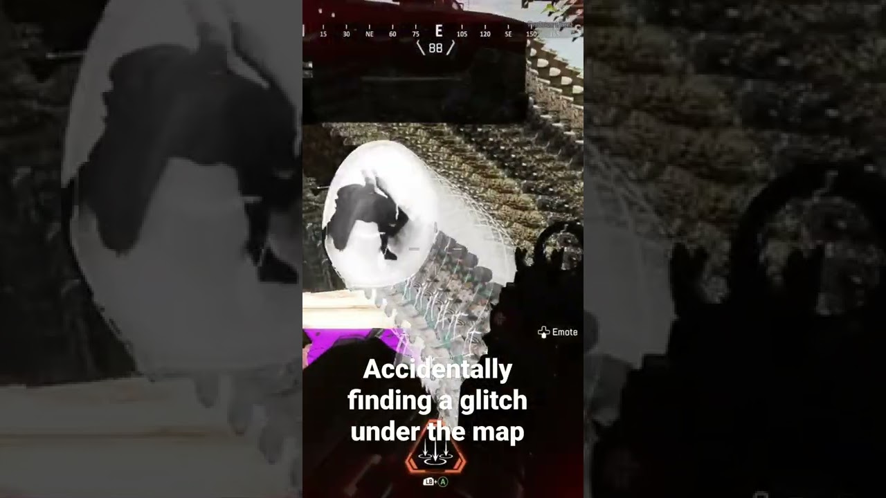 GLITCH UNDER THE MAP (apex legends)