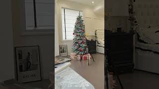 2025  Christmas | Decorate Christmas tree with Red and green  #christmas #christmastree #decoration