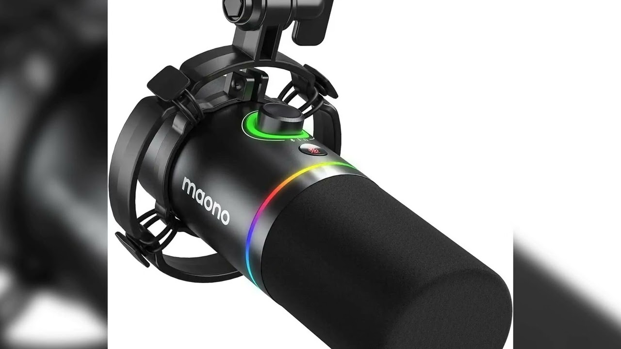 Latest Products You Must Know! Maono XLR\USB Dynamic Microphone For Gaming Recording Streaming You