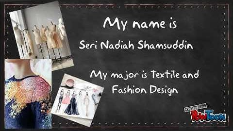 Introduce myself with powtoon