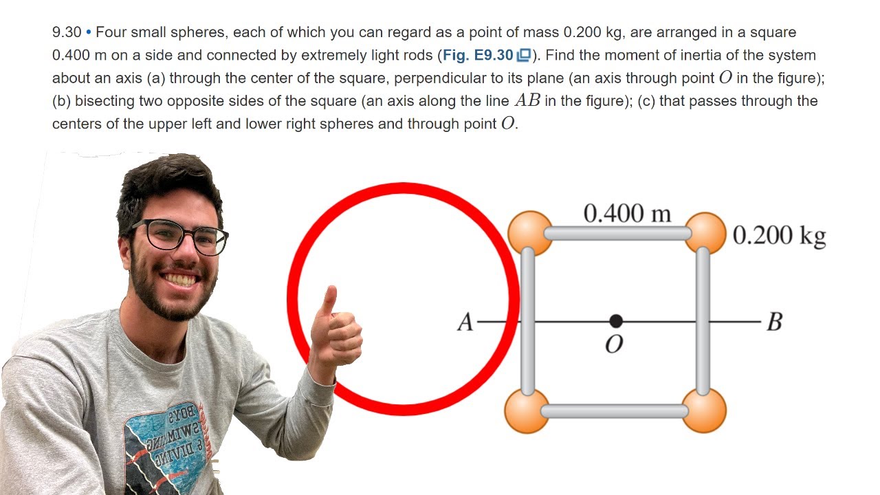 Four Small Spheres Each Of Which You Can Regard As A Point Of Mass 0 