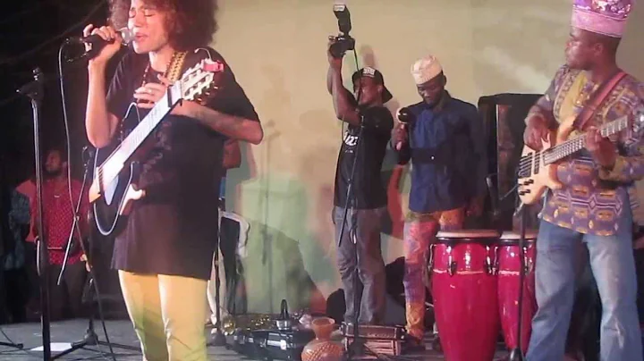 Nneka playing live in Lagos Freedom park, Lagos Island, Afropolitan Vibes Concert
