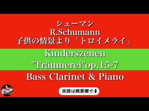Träumerei (Bass Clarinet & piano) - R.Schuman