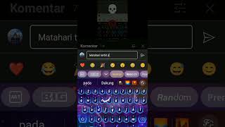 Matahari Terbit Di  keyboard shorts barat