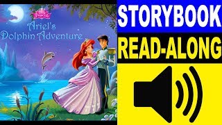The Little Mermaid Read Along Story Book, Read Aloud Story Books, Ariels Dolphin Adventure