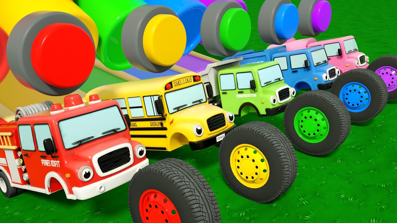 Super Simple Songs - Help me choose the right wheel - Nursery Rhymes Spanish Song