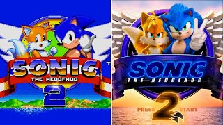 Comparison Between Sonic 2 Game Vs Sonic 2 Movie