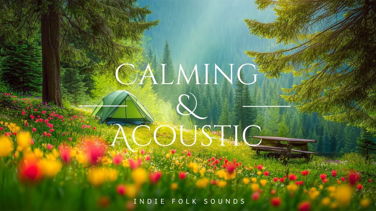 Инди-фолк акустические костровые мелодии: Успокаивающая музыка для объятий природы и релаксации