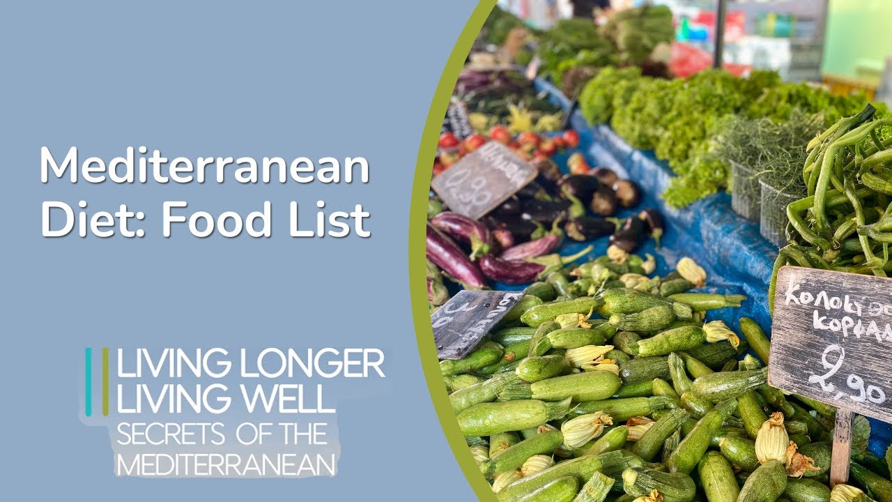 ⁣The Essential Mediterranean Diet Guide for Health & Wellness | Living Longer, Living Well