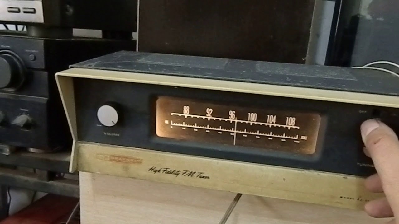 Tuner high Fidelity FM Stereo Valvulado Heathkit Mod AJ-31 Raro