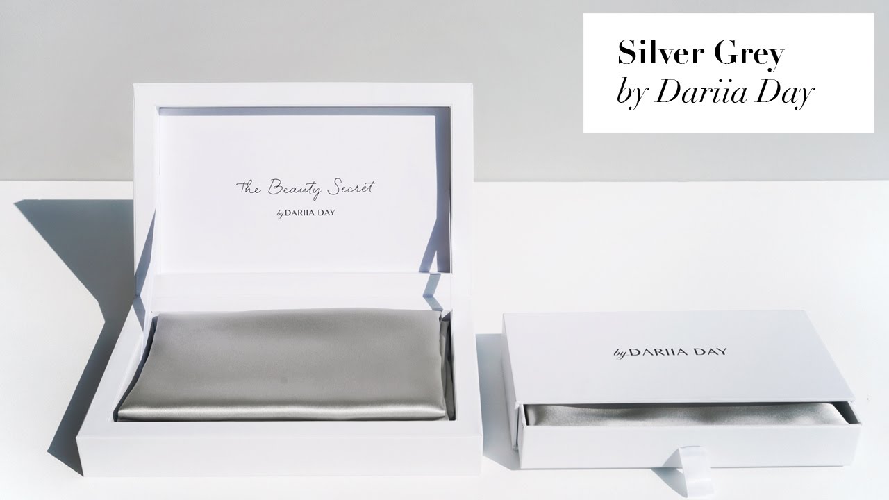 Silver Grey Silk Pillowcases by Dariia Day YouTube