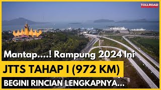 MANTAP....! 972 km Jalan Tol Trans Sumatra Tahap I Tuntas Tahun 2024 Ini. Begini Rinciannya...