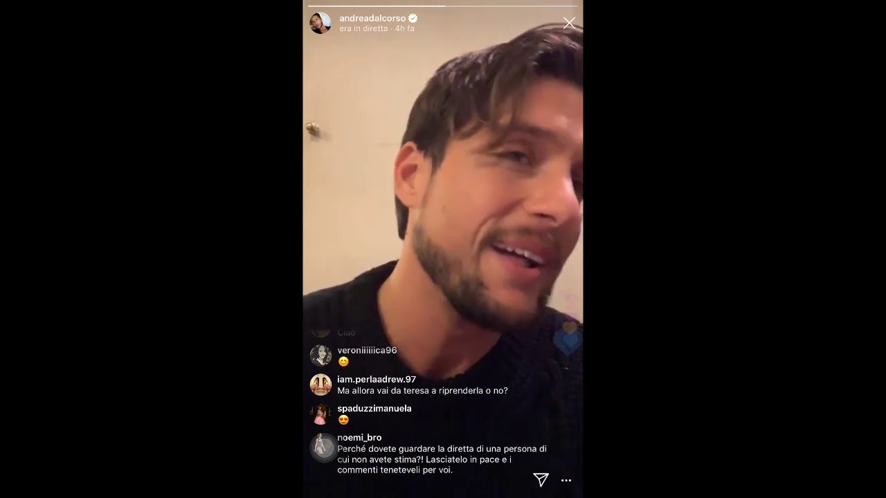 Andrea Del Corso parla di Teresa Langella