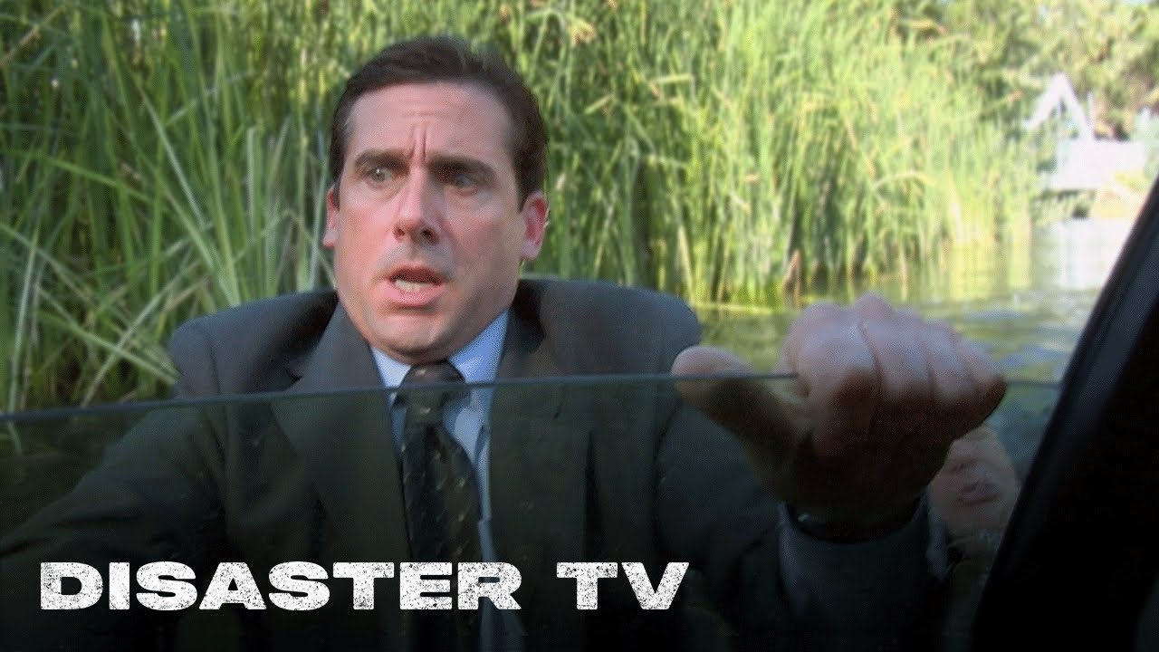 Michael Drives a Car Into a Lake | The Office | Disaster TV