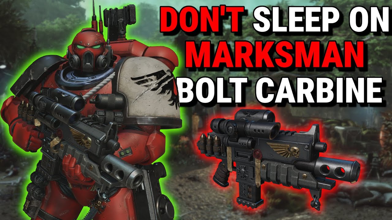 Vanguard SHREDS Tyranids With UNDERRATED Marksman Bolt Carbine - True Solo Absolute| Space Marine 2