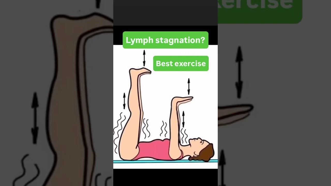 Lymph stagnation? Try this exercise! Want help? Try LymFlow!
