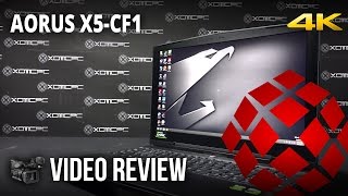 AORUS X5-CF1 – Review by XOTIC PC