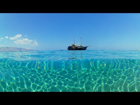 Cruise to a paradise, Koufonissi southern Crete (Στο Κουφονήσι Λασιθίου με πειρατικό)