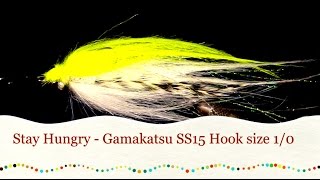 How To Tie The Stay Hungry Fly - Great Streamer For Saler And Warm Water Fish