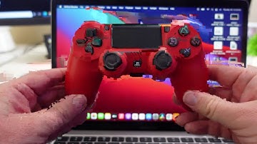 Macbook Air M1 How to connect PS4 Controller