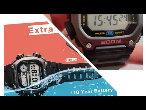 Новинка 2022!Впервые на YouTube!Casio DW-291 (Casio DW-291HX) military tactical