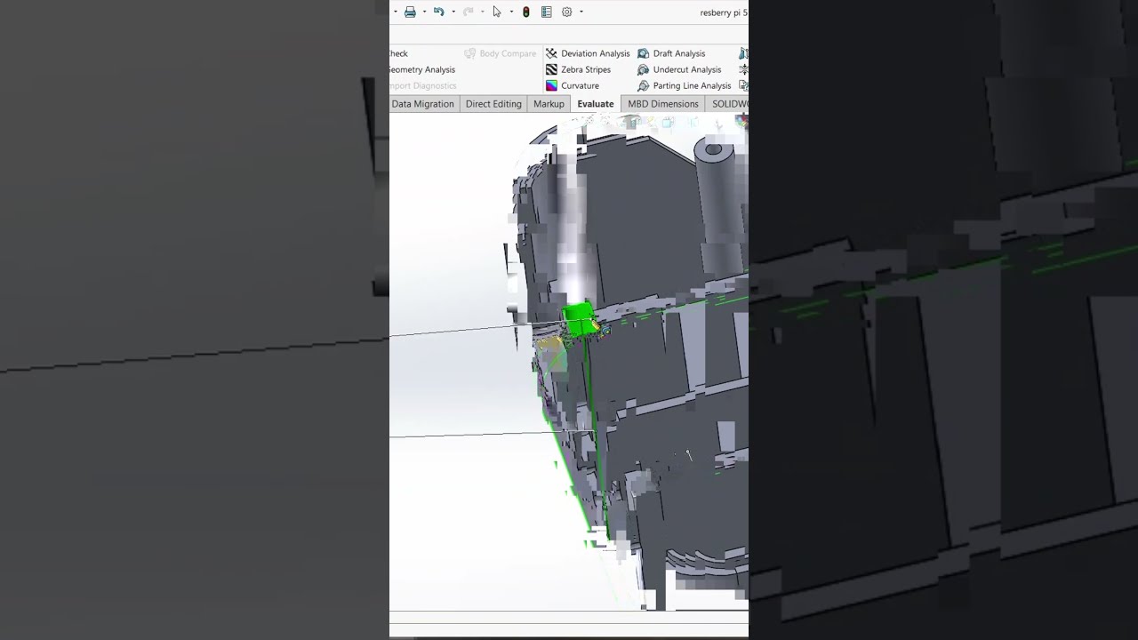 PART-10 | Raspberry Pi 5 Case Modeling in SolidWorks | Shorts | Step-by-Step Tutorial | DEVELOPMECH