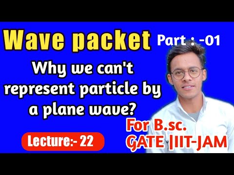 Quantum mechanics(lecture-22)(part-1) Wave packet in quantum mechanics ...