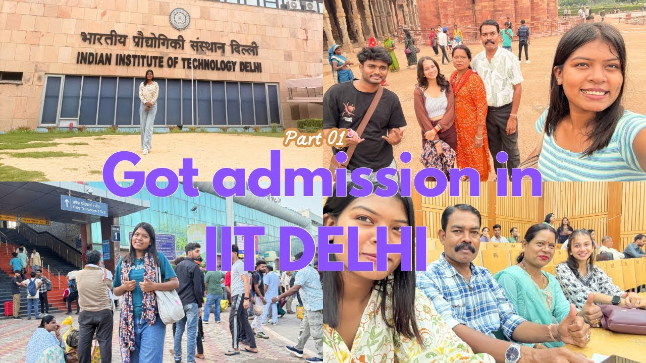 GOT ADMISSION INTO IIT DELHI💃| Maancheeez | Manshi Netam |