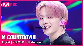 [VERIVERY - Undercover] #엠카운트다운 EP.752 | Mnet 220512 방송